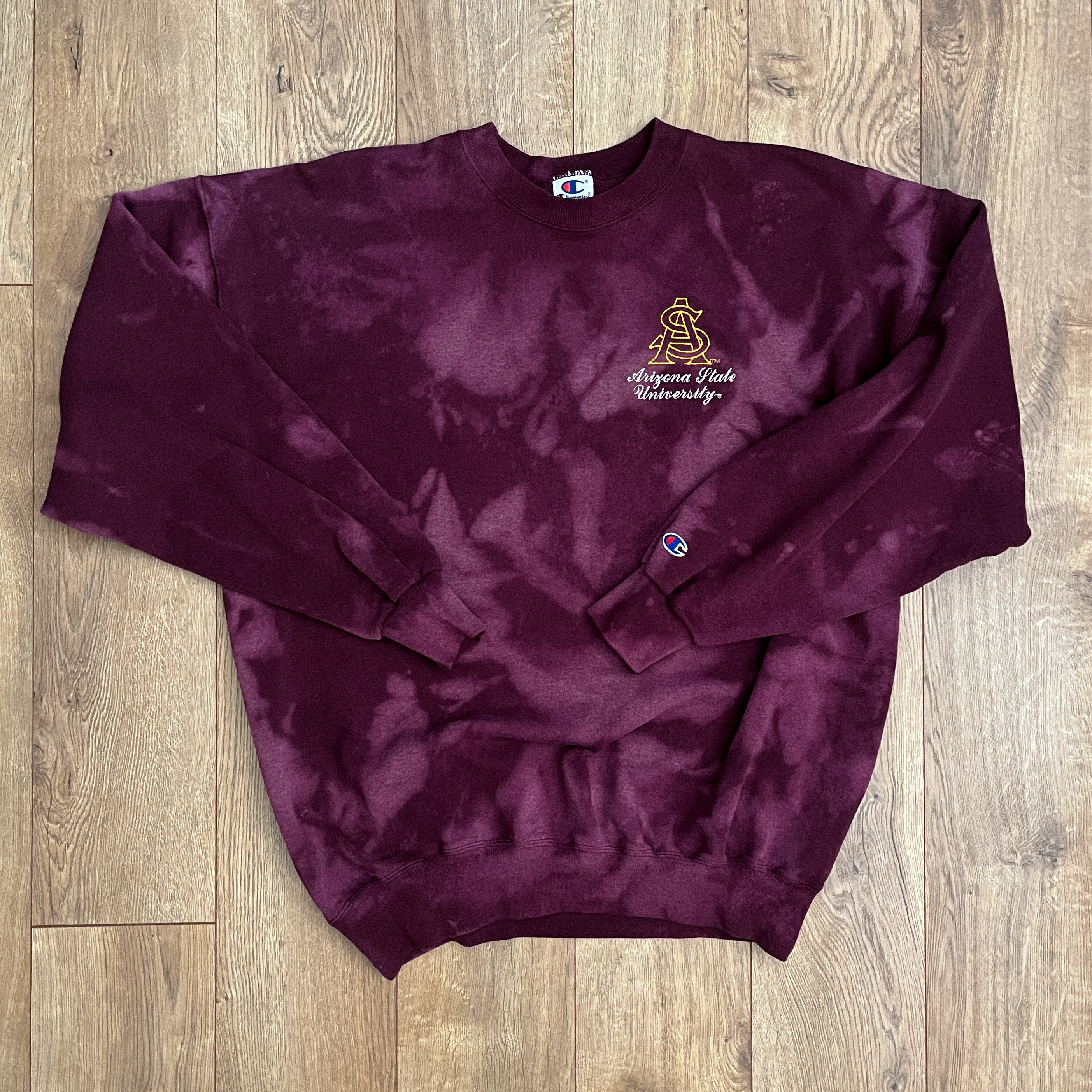 あや様【peate】EHC tie-dye sweat(burgundy) あや様【peate】EHC tie-dye sweat(burgundy) peate】EHC tie