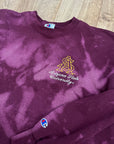 Vintage Embroidered ASU Tie-Dye Crewneck