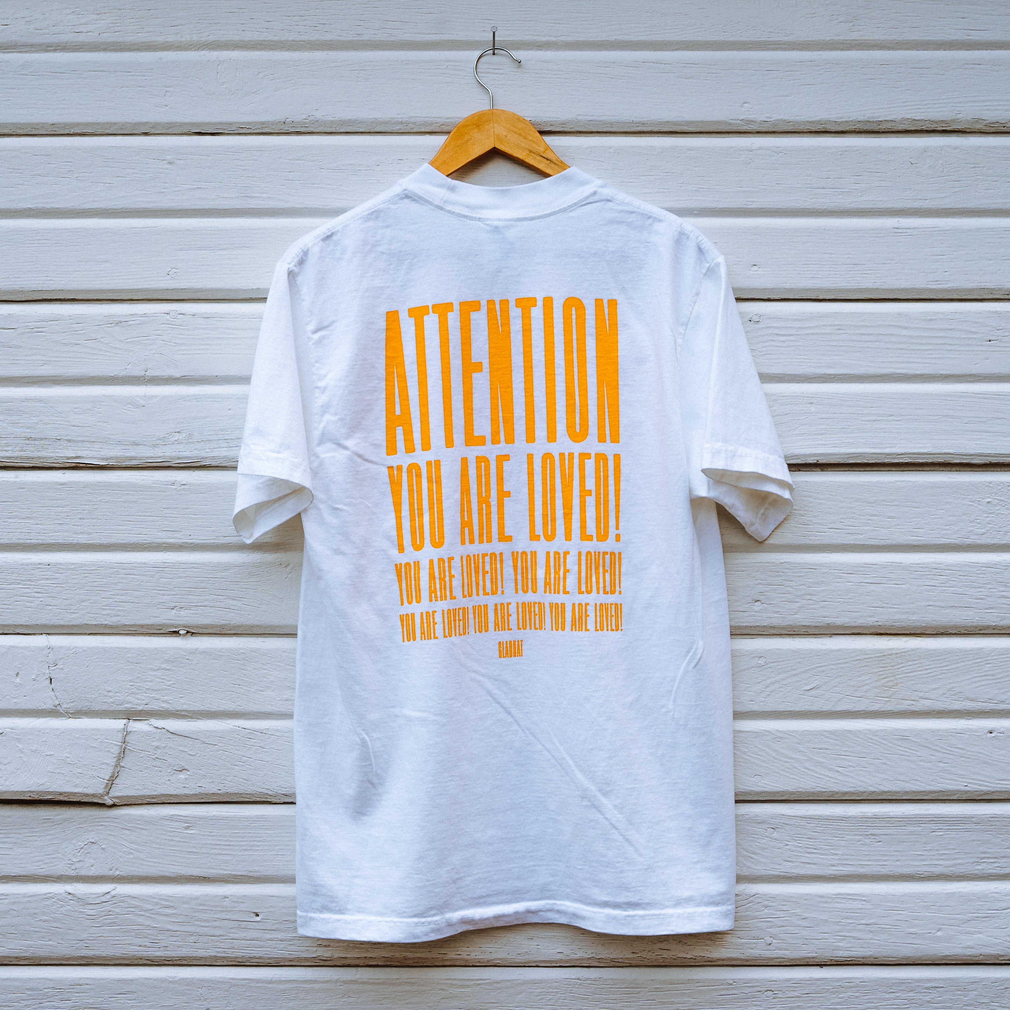 Attention Tee // White