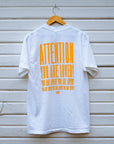 Attention Tee // White